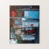 Route 66 Gasstation Arizona. Legpuzzel (Verticaal)