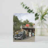 Route 66 General Store & Gas Station Briefkaart (Staand voorkant)