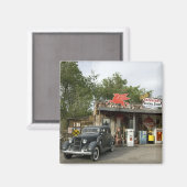 Route 66 General Store & Gas Station Magneet (Voorkant / Achterkant)