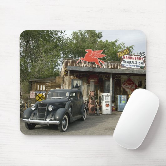 Route 66 General Store & Gas Station Muismat (Met muis)