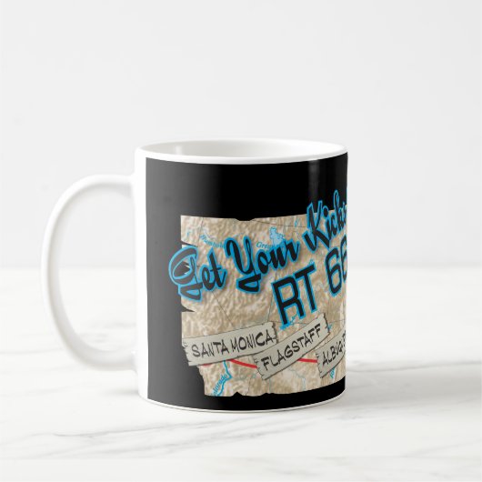 route 66 get your kicks mug koffiemok (Links)