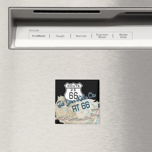 route 66 giften magneet (Insitu (Vaatwasser))