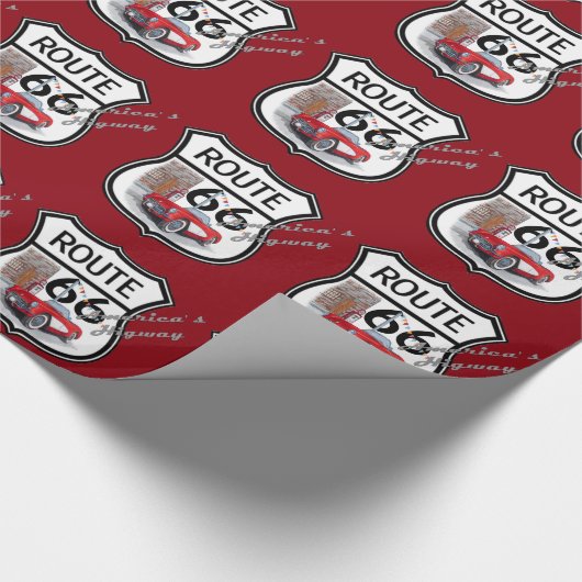 Route 66 Gifts Cadeaupapier (Hoek)