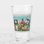 ROUTE 66 GLAS (Achterkant)