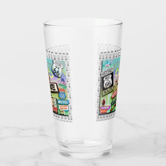 ROUTE 66 GLAS (Rechts)