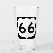 Route 66 glas (Voorkant)