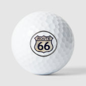 Route 66 Golf Balls Golfballen (Voorkant)