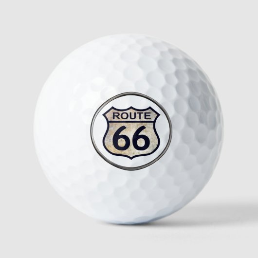 Route 66 Golf Balls Golfballen (Voorkant)