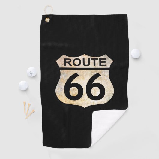Route 66 golfhanddoek (Insitu)
