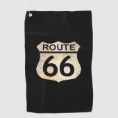 Route 66 golfhanddoek (Voorkant)