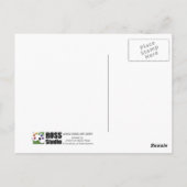 Route 66 Greetings Needles California Briefkaart (Achterkant)