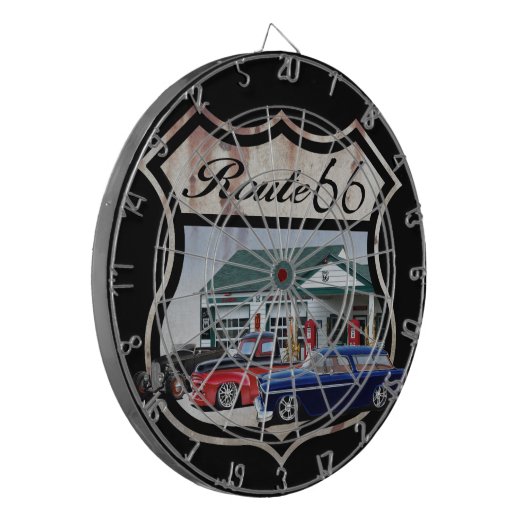 Route 66 Groep Dartbord (Voorkant Links)