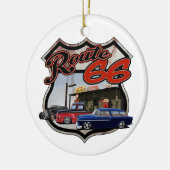 Route 66 Groep Keramisch Ornament (Links)