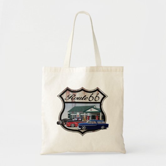 Route 66 Groep Tote Bag (Voorkant)