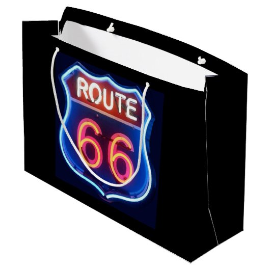 Route 66 groot cadeauzakje (Achterkant Gekanteld)