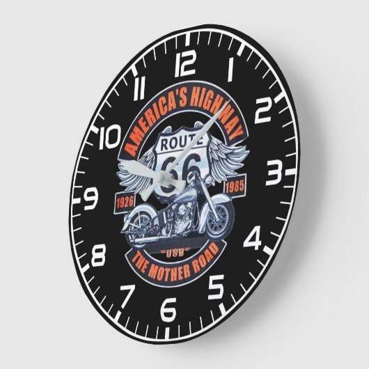 Route 66 grote klok (Hoek)