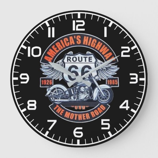 Route 66 grote klok (Voorkant)