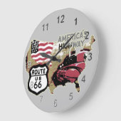 Route 66 grote klok (Hoek)