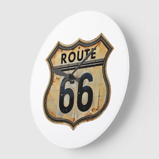Route 66 grote klok (Hoek)