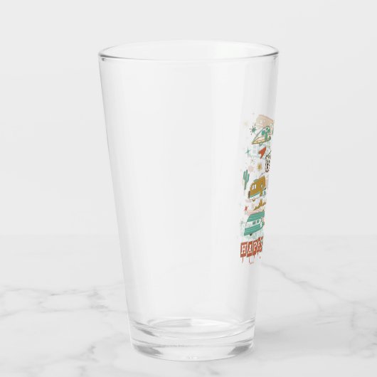 Route 66 Happy Camper Glas (Rechts)