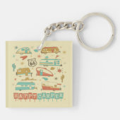 Route 66 Happy Camper Sleutelhanger (Achterkant)