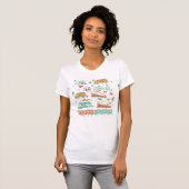 Route 66 Happy Camper T-shirt (Voorkant volledig)