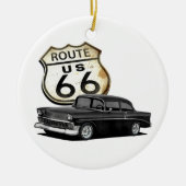 Route 66 Hardtop Keramisch Ornament (Voorkant)