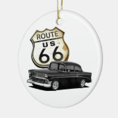 Route 66 Hardtop Keramisch Ornament (Links)