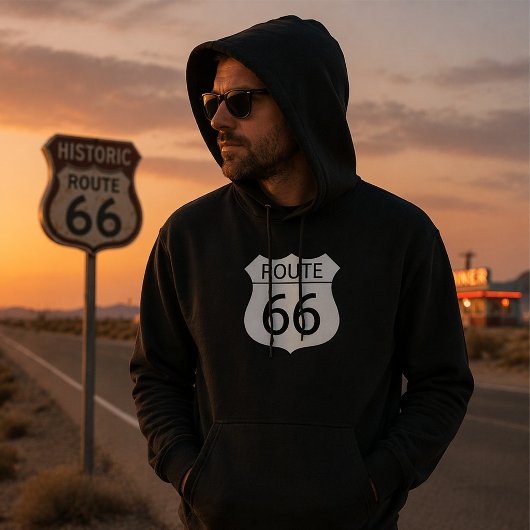 Route 66 Heren Hoodie
