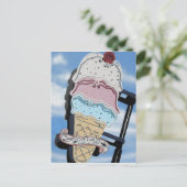 Route 66 het Briefkaart van het Twisters van de Tw (Staand voorkant)