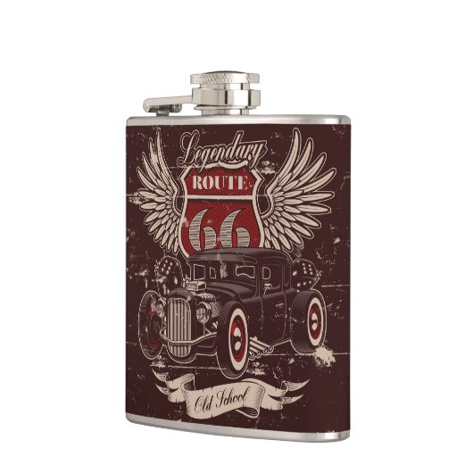 Route 66 heupfles (Links)