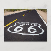 Route 66 Highway marker, Arizona Briefkaart (Voorkant)