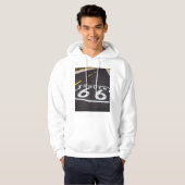 Route 66 Highway marker, Arizona Hoodie (Voorkant volledig)