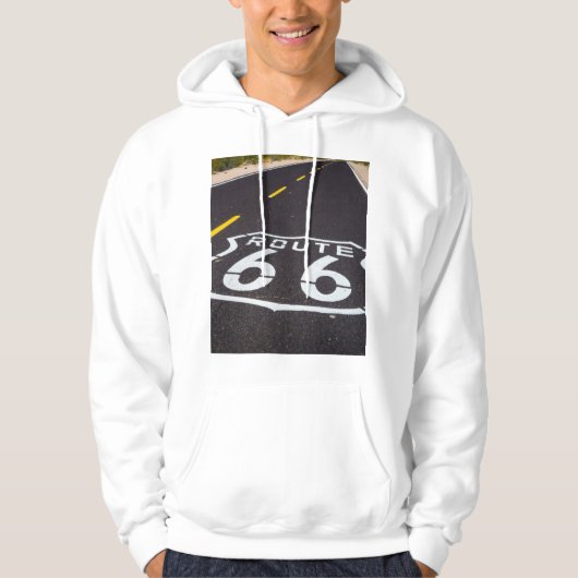 Route 66 Highway marker, Arizona Hoodie (Voorkant)