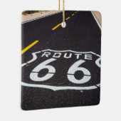 Route 66 Highway marker, Arizona Keramisch Ornament (Rechts)