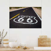 Route 66 Highway marker, Arizona Poster (Keuken)