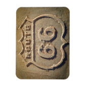 Route 66 historische signalisatie, Arizona Magneet (Verticaal)