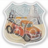 Route 66 Holbrook Wrecker Sticker (Voorkant)