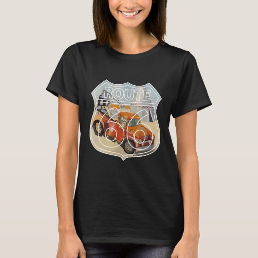 Route 66 Holbrook Wrecker T-shirt (Voorkant)
