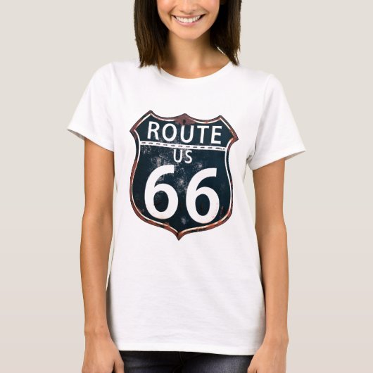 Route 66-Honor the Moeder Road T-shirt (Voorkant)
