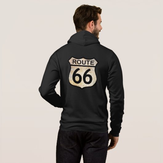 Route 66 hoodie (Achterkant volledig)