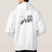 Route 66 Hoodie met capuchon (Achterkant)