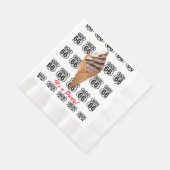 Route 66 ice cream napkin servet (Hoek)
