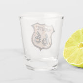 Route 66 iconische borrelglazen shot glas (Achterkant)