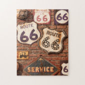 Route 66 Iconische reis Legpuzzel (Verticaal)