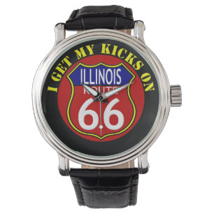 Route 66 Illinois Watch Horloge