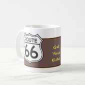 Route 66 in een Airstream Koffiemok (Voorkant links)