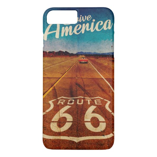  Route 66 iPhone Case (Achterkant)