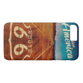  Route 66 iPhone Case (Achterkant (Horizontaal))