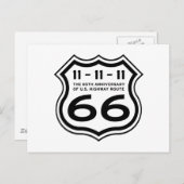Route 66 Jubileum Briefkaart (Voorkant / Achterkant)